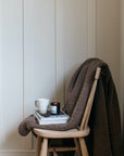 Luft Teddy Fleece Throw Cappuccino