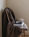 Luft Teddy Fleece Throw Cappuccino