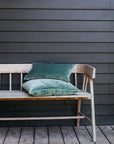 Misi Velvet Cushion | Sea Green