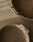 Kuten Round Seagrass Basket with plaited handles | Large