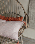 Misi Velvet Cushion | Coral