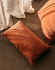 Misi Velvet Cushion | Coral