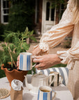 Washed Stripe Chai Mug | Ink