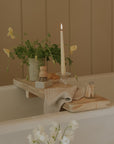 Hand Blown Glass Candle Stick