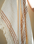The Southwold Stripe Seersucker Throw