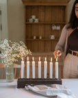 Wooden Candle Holder