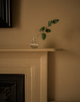 Vintage Fluted Glass Bud Vase