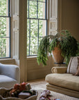 Small Stripe Bow - Pine Green