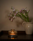 Handblown Candle Dome | Small, Reeded