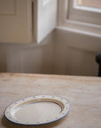 The Breakfast Collection | Small Oval Platter | Blue