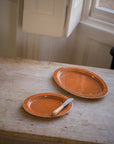 The Breakfast Collection |Large Oval Platter | Terracotta