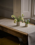 Hemstich Table Runner | Natural