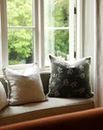 Olive Grove Print Cushion | Green