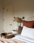 Olivia Ruffle Cushion Copper