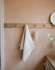 The Timeless Linen Hand/ Tea Towel - Antique Cream
