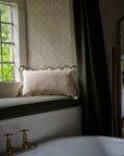 Scallop Cushion | Moss