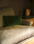 Indian Cotton Velvet Cushion | Parrot