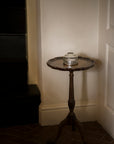Handblown Candle Dome | Small, Scandi Stripe