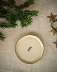 Hand Painted Pine Snack Plate