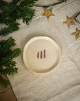 Hand Painted Nordic Snack Plate