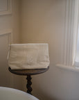 Linen & Lace Cosmetic Pouch