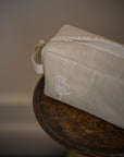 Linen & Lace Travel Bag with Handle