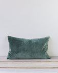 Misi Velvet Cushion | Sea Green