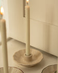 Scalloped Ceramic Candle Cup