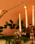 Long Handled Fluted Candle Snuffer