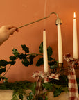 Long Handled Fluted Candle Snuffer