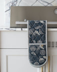 Lemon Marmalade Double Oven Glove Dark Slate