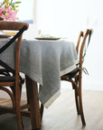 Herringbone Tablecloth | Burnt Olive
