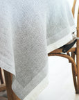 Herringbone Tablecloth | Burnt Olive