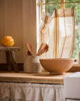 Acacia Wood Flat Wide Spatula/Scoop
