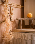 Petite Rustic Reclaimed Stool