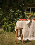 The Provence Stripe Tablecloth | Fine Ginger Stripe