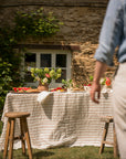 The Provence Stripe Tablecloth | Fine Ginger Stripe