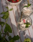 Handblown Glass Tumbler 250ml - Scalloped