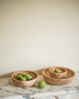 Acacia Wood Bowl Set