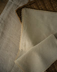 Linen & Lace Napkin - Natural Set of 4