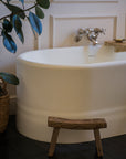 Petite Rustic Reclaimed Stool