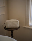 Linen & Lace Travel Bag with Handle