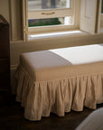 The Romantic Frilly Footstool