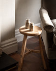 Rustic Reclaimed Round Stool