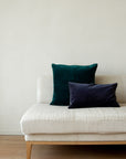 Unari Velvet Cushion | Pine