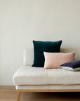 Unari Velvet Cushion | Pine