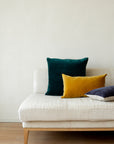 Unari Velvet Cushion | Pine