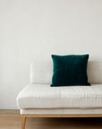 Unari Velvet Cushion | Pine