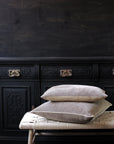Misi Velvet Cushion | Taupe