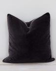 Unari Velvet Cushion | Slate Grey